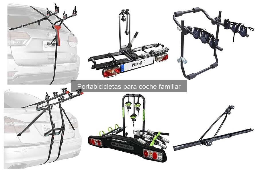 Alternativas al portabicicletas para transportar bicicletas familiares