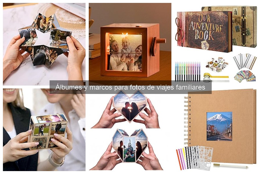 Alternativas creativas a álbumes tradicionales para fotos familiares
