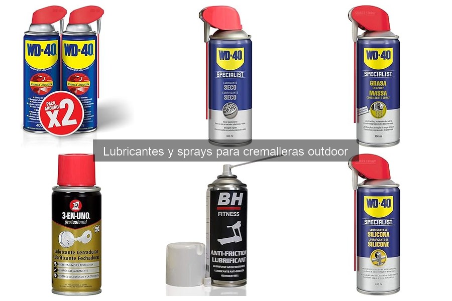 Alternativas creativas a lubricantes para cremalleras outdoor