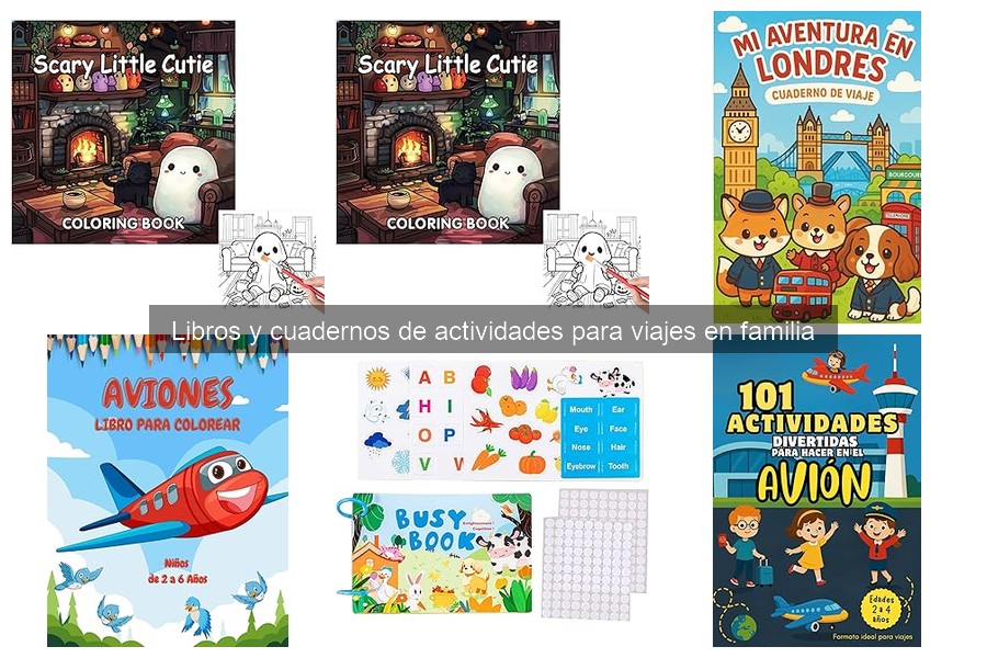 Alternativas divertidas a libros para viajes en familia