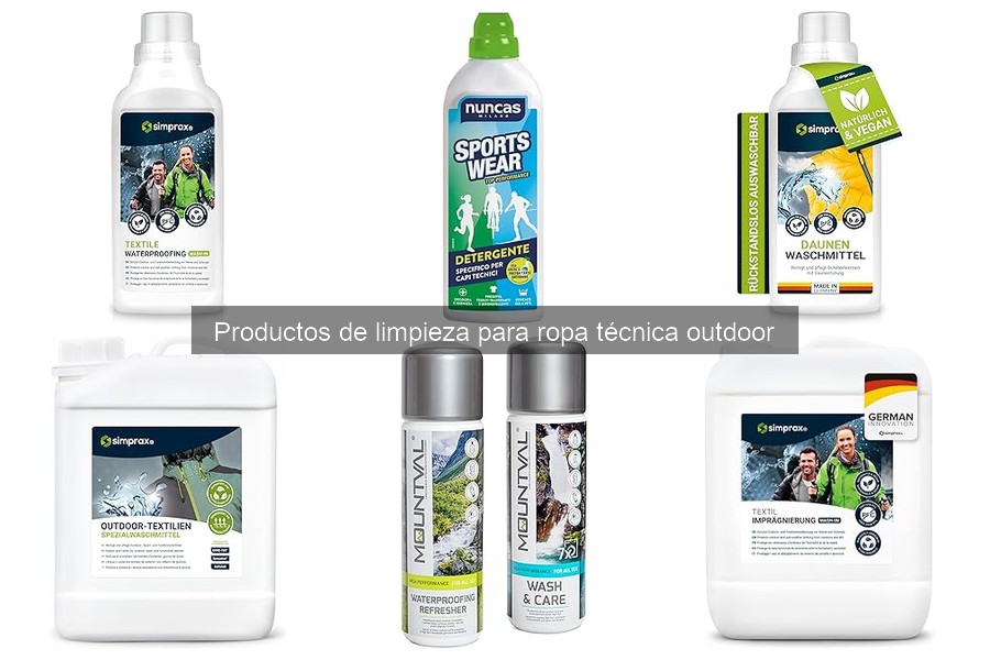 Alternativas efectivas para limpiar ropa técnica outdoor