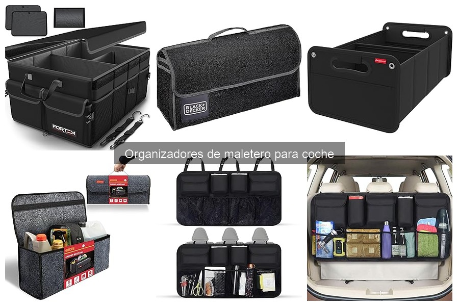 Alternativas Innovadoras a Organizers de Maletero para Coche