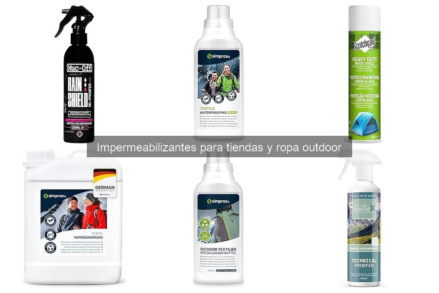 Alternativas naturales a impermeabilizantes químicos para outdoor