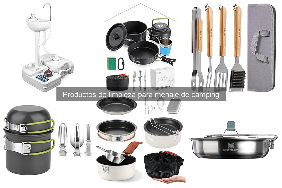 Alternativas naturales para limpiar utensilios de camping