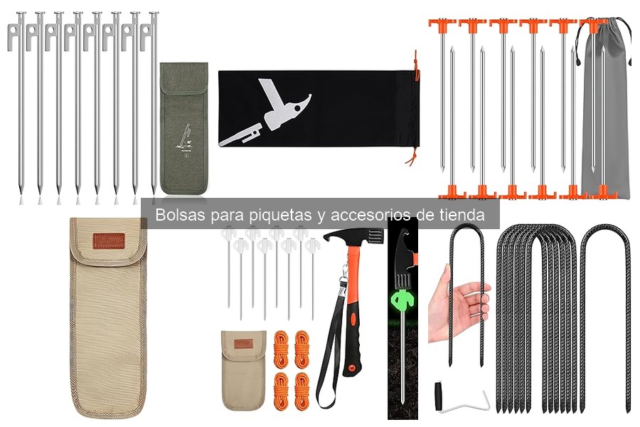 Aprende a Usar Bolsas para Piquetas en Campamentos