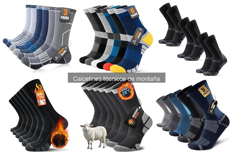 Beneficios de los calcetines técnicos de montaña para senderismo