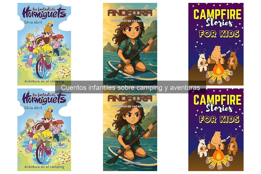 Beneficios de los cuentos infantiles sobre camping