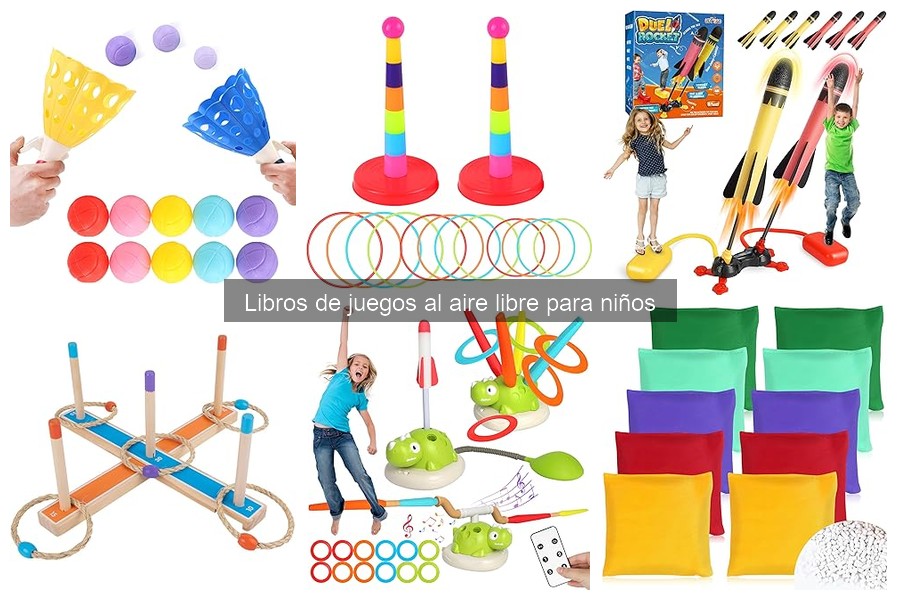 Beneficios de los libros de juegos al aire libre para niños
