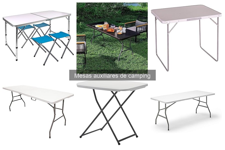 Beneficios de una mesa auxiliar plegable para camping