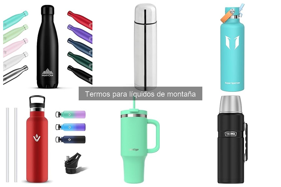 Beneficios de usar termos para líquidos en montaña
