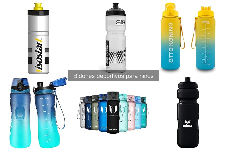 Bidones deportivos para niños: tendencias y novedades 2023