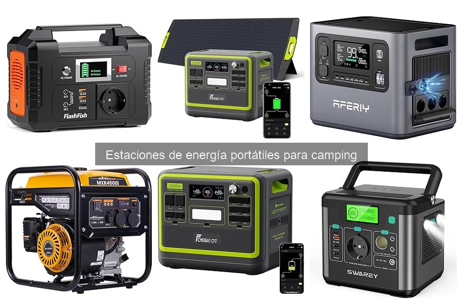 Capacidad ideal de una estación de energía para camping