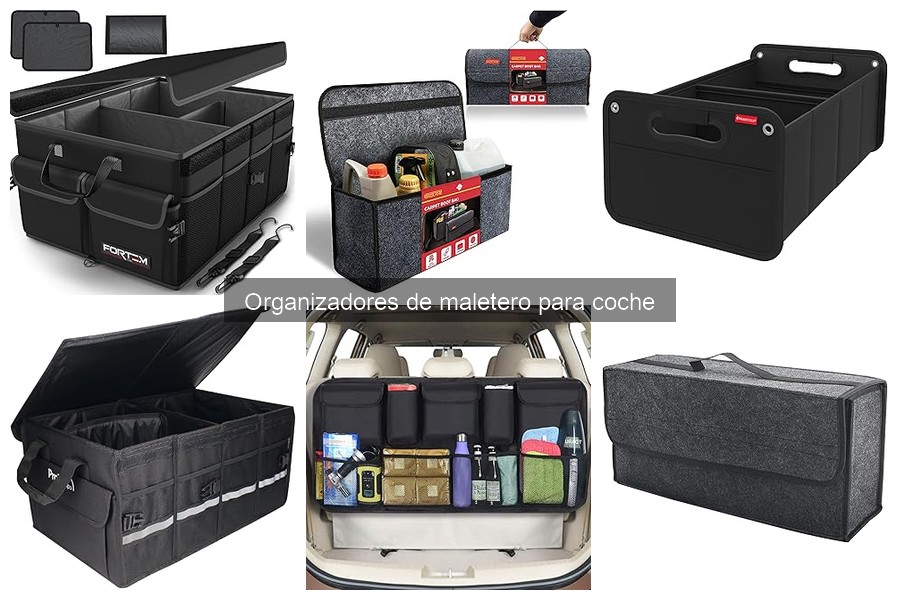 Características clave de organizadores de maletero para SUV