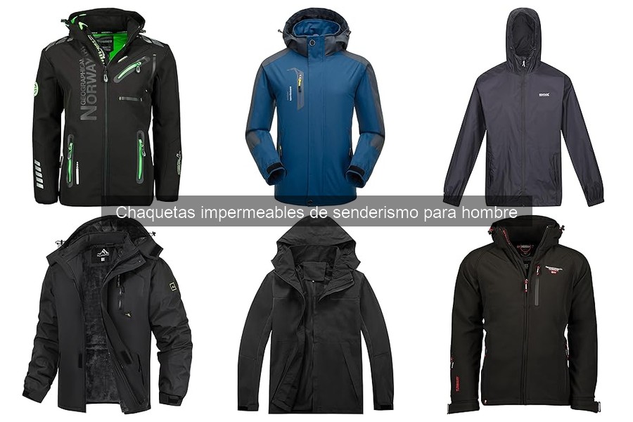 Características esenciales de chaquetas impermeables de senderismo