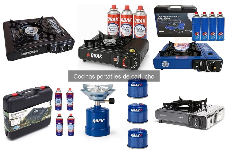 Cartuchos compatibles con cocinas portátiles: guía completa
