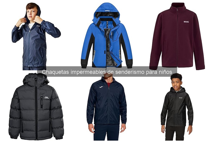 Chaquetas impermeables de senderismo para niños: guía esencial
