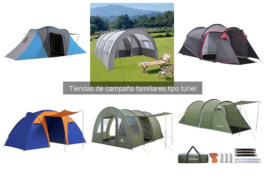 Climas Ideales para Usar una Tienda de Camping Tipo Túnel