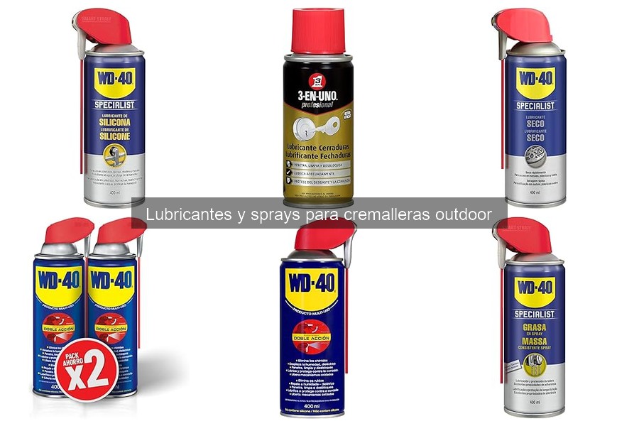 Cómo aplicar lubricante a cremalleras outdoor fácilmente