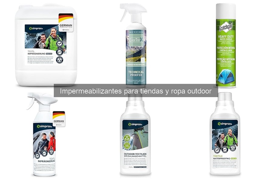 Cómo aplicar un impermeabilizante para ropa y tiendas outdoor