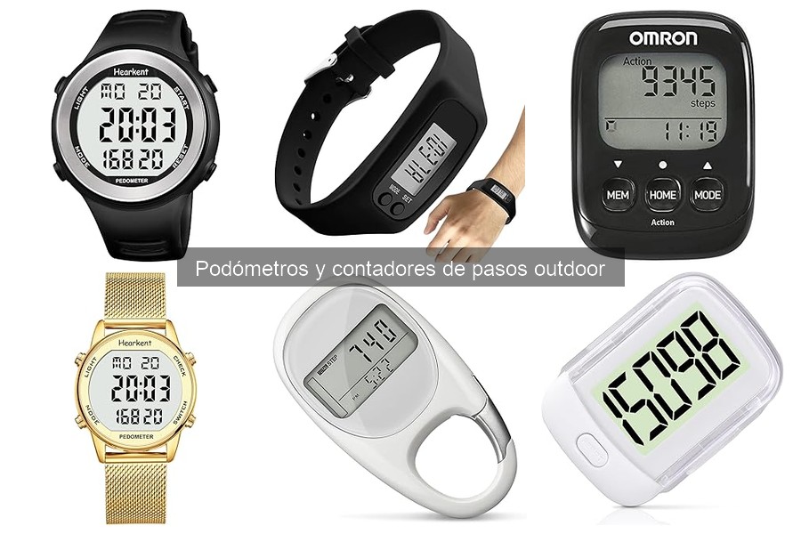 Cómo configurar objetivos de pasos en un podómetro para senderismo