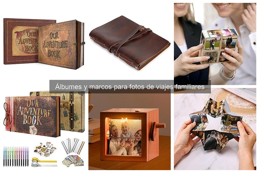 Cómo cuidar álbumes y marcos para fotos de viajes familiares