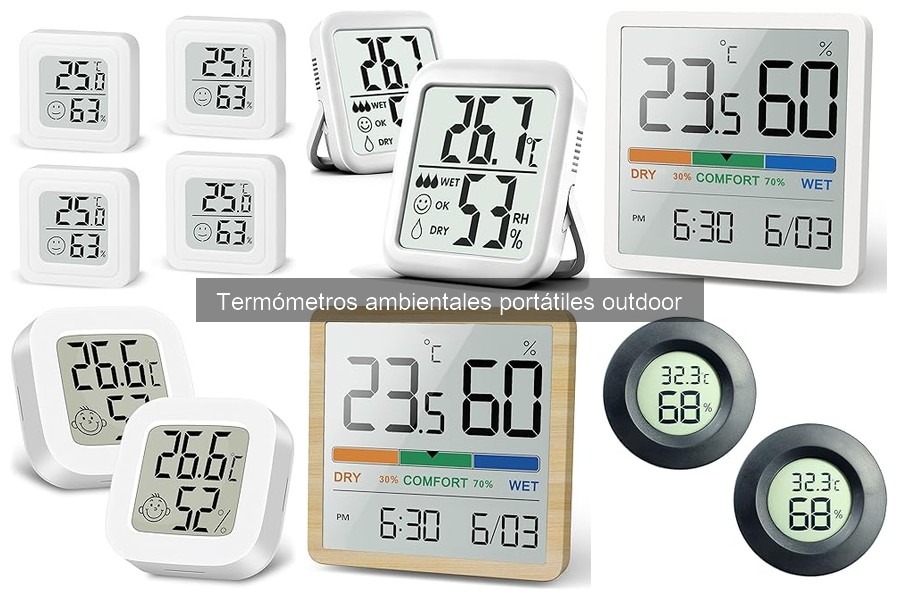 Cómo el clima afecta la medición de termómetros ambientales