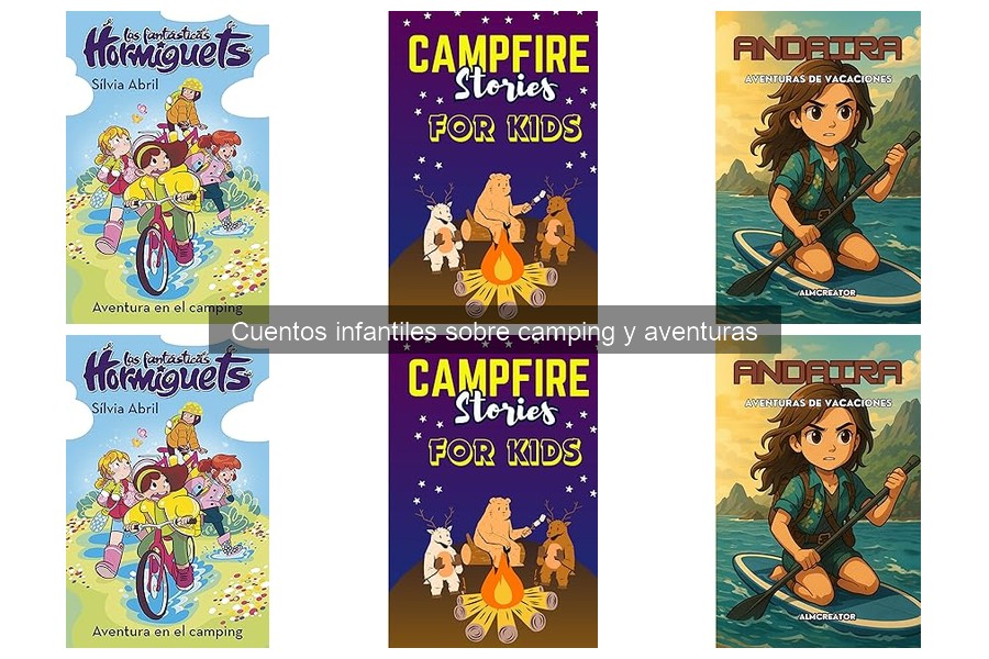 Cómo elegir cuentos infantiles sobre camping para cada edad
