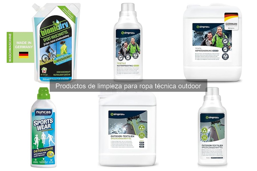 Cómo Elegir el Mejor Detergente para Ropa Técnica Outdoor