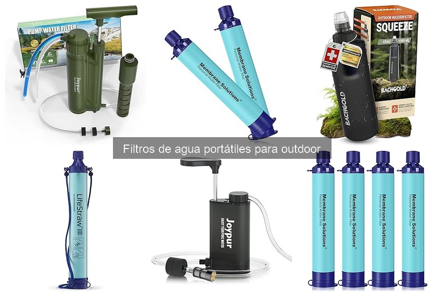 Cómo elegir el mejor filtro de agua para camping