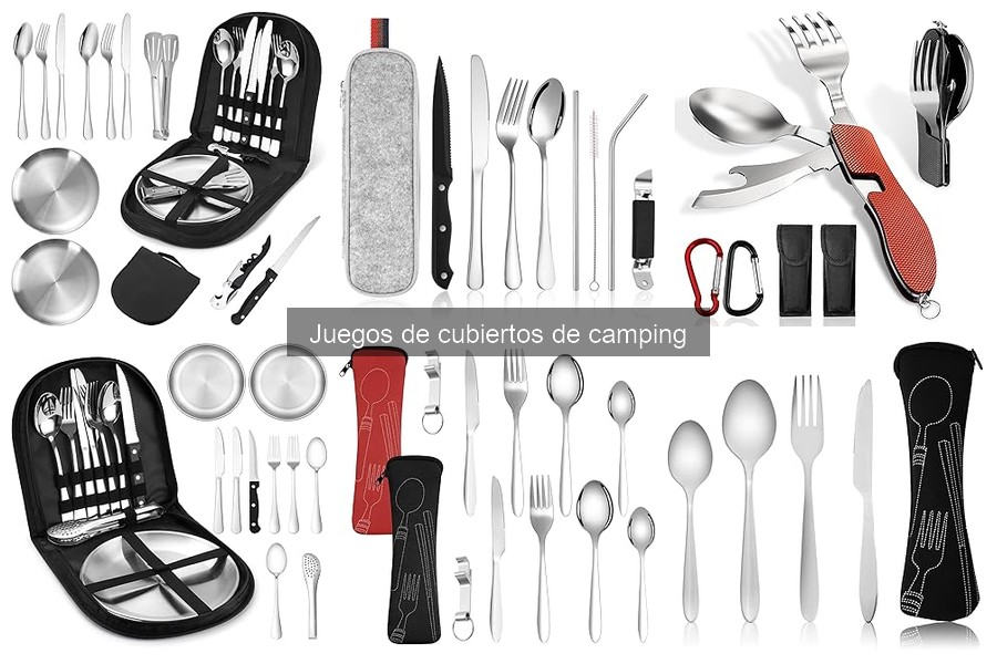 Cómo elegir el mejor juego de cubiertos de camping