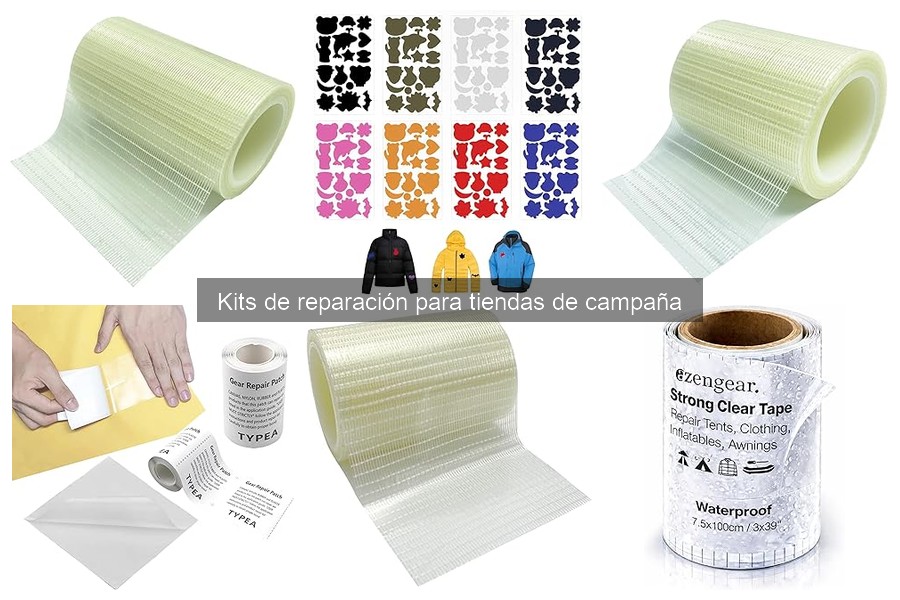 Cómo elegir el mejor kit de reparación para tiendas de campaña