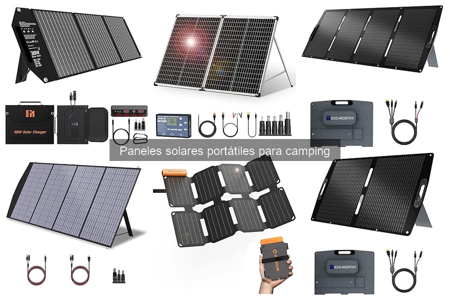 Cómo elegir el mejor panel solar portátil para camping