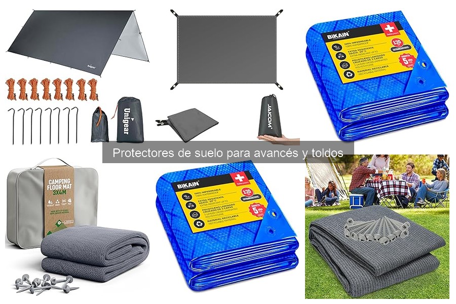 Cómo elegir el protector de suelo para tu toldo
