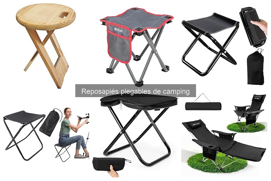 Cómo elegir el tamaño perfecto de reposapiés plegable para camping