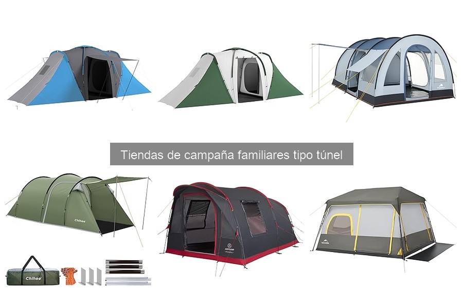 Cómo Elegir el Tamaño Perfecto de una Tienda Túnel Familiar