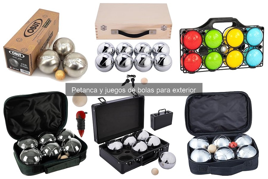 Cómo elegir la mejor bola de petanca para jugar al aire libre