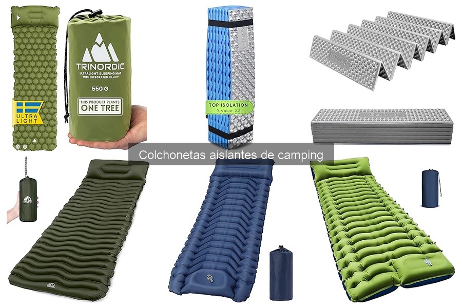 ¿Cómo elegir la mejor colchoneta aislante para camping?
