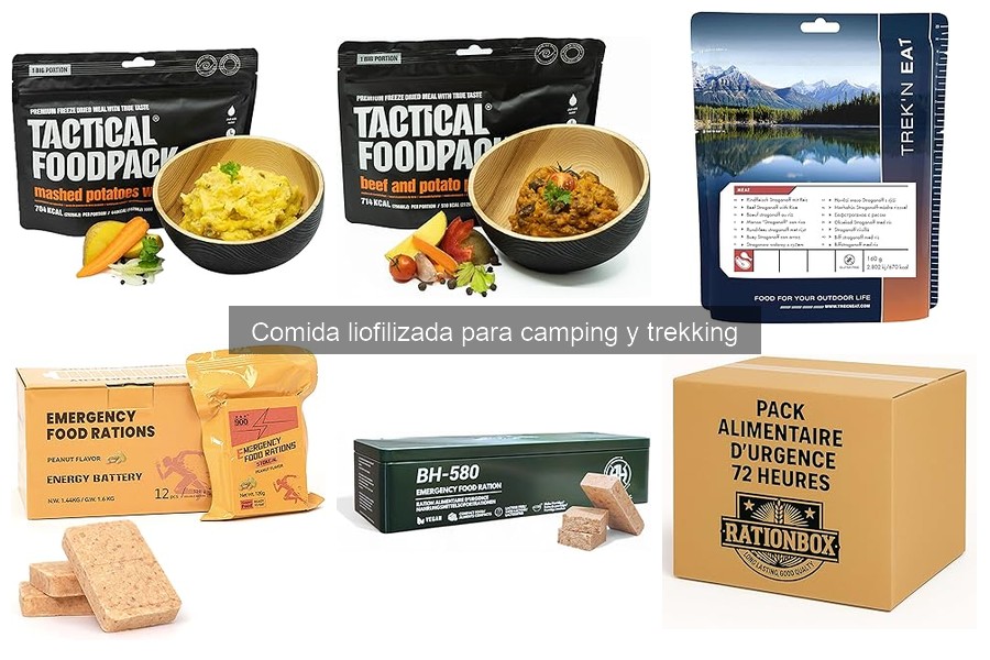 Cómo elegir la mejor comida liofilizada para trekking