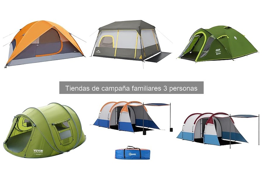Cómo elegir la mejor tienda de campaña para 3 personas