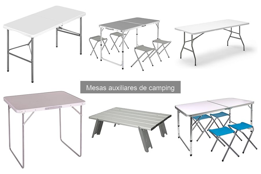 Cómo elegir la mesa auxiliar de camping adecuada