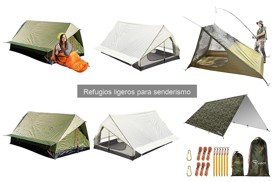 Cómo elegir refugios ligeros para senderismo fácilmente