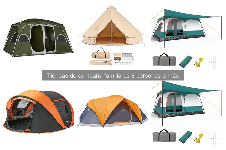 Cómo elegir tu tienda de campaña familiar según el clima