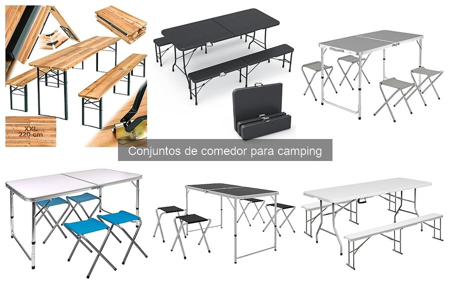 Cómo elegir un conjunto de comedor para camping