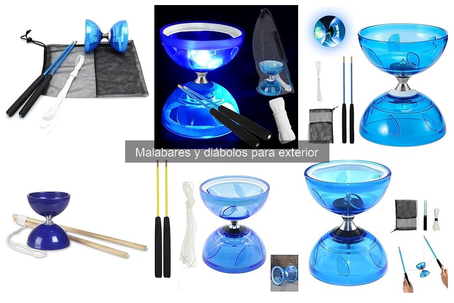 Cómo elegir un diabolo o malabar para principiantes