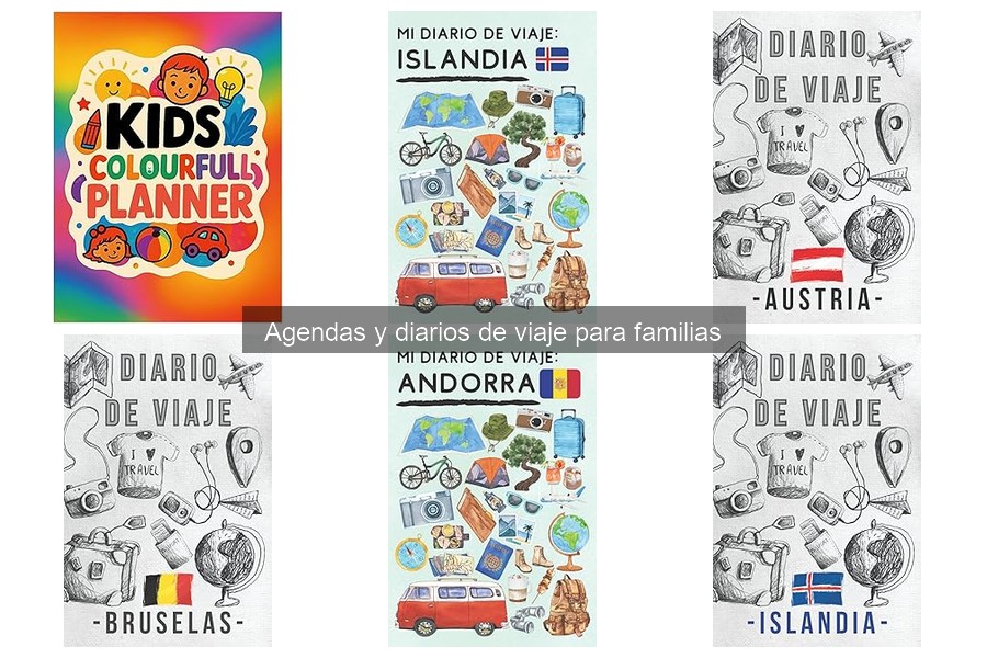 Cómo elegir un diario de viaje familiar ideal