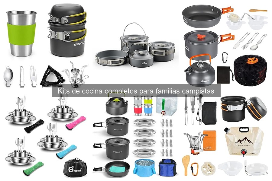 Cómo elegir un kit de cocina completo para camping