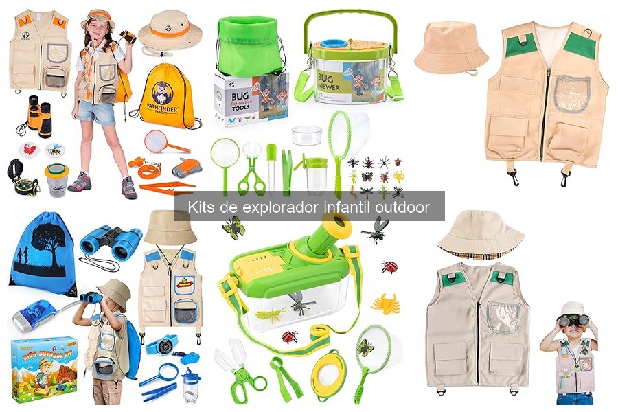 Cómo enseñar a los niños a usar un kit de explorador