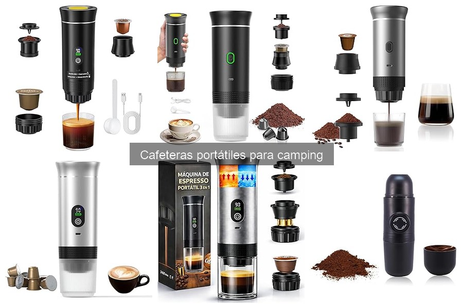 Cómo evitar fugas en cafeteras portátiles para camping