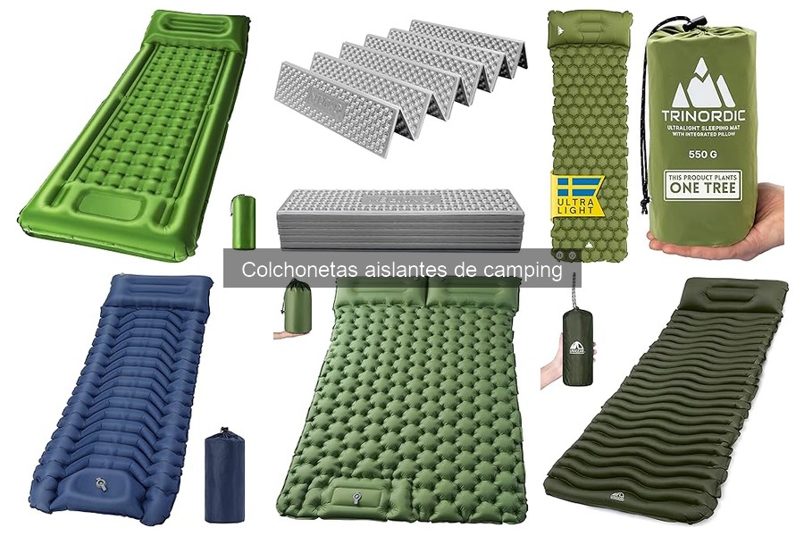 Cómo inflar y desinflar correctamente una colchoneta aislante