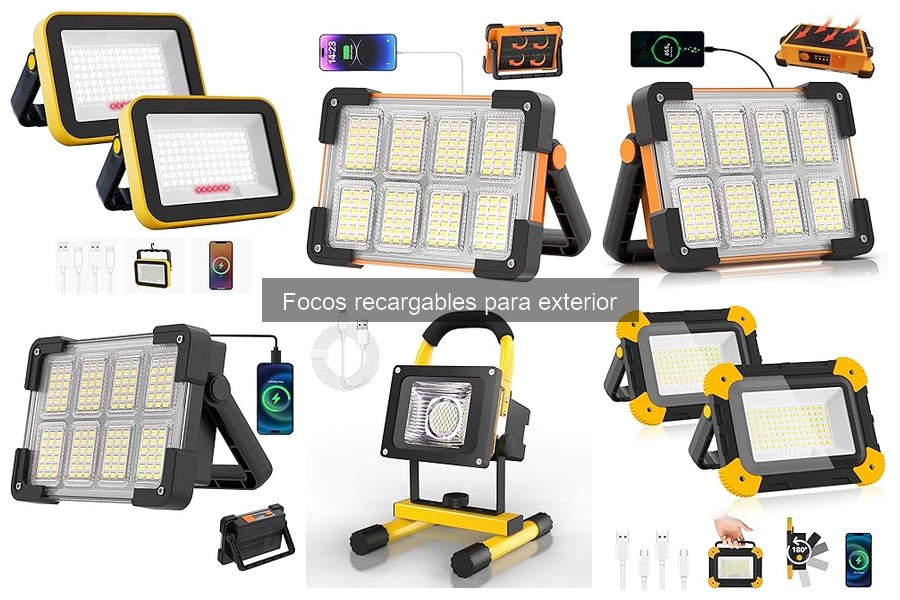 Cómo instalar focos recargables para exterior fácilmente